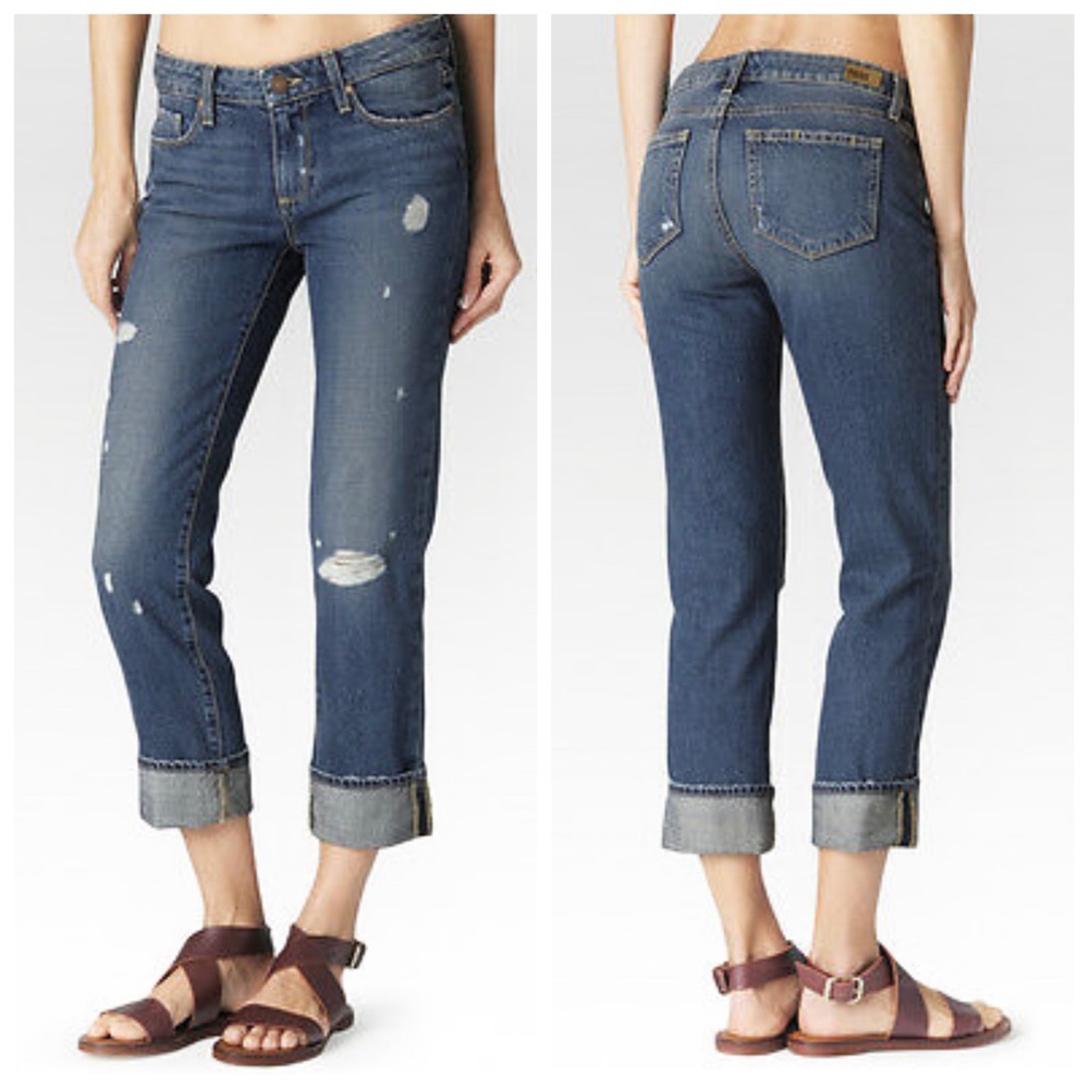 Paige Porter boyfriend jeans in Toren wash 27 - Picture 1 of 8